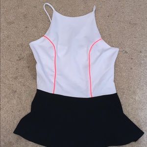 Peplum tank top from Charlotte Russe